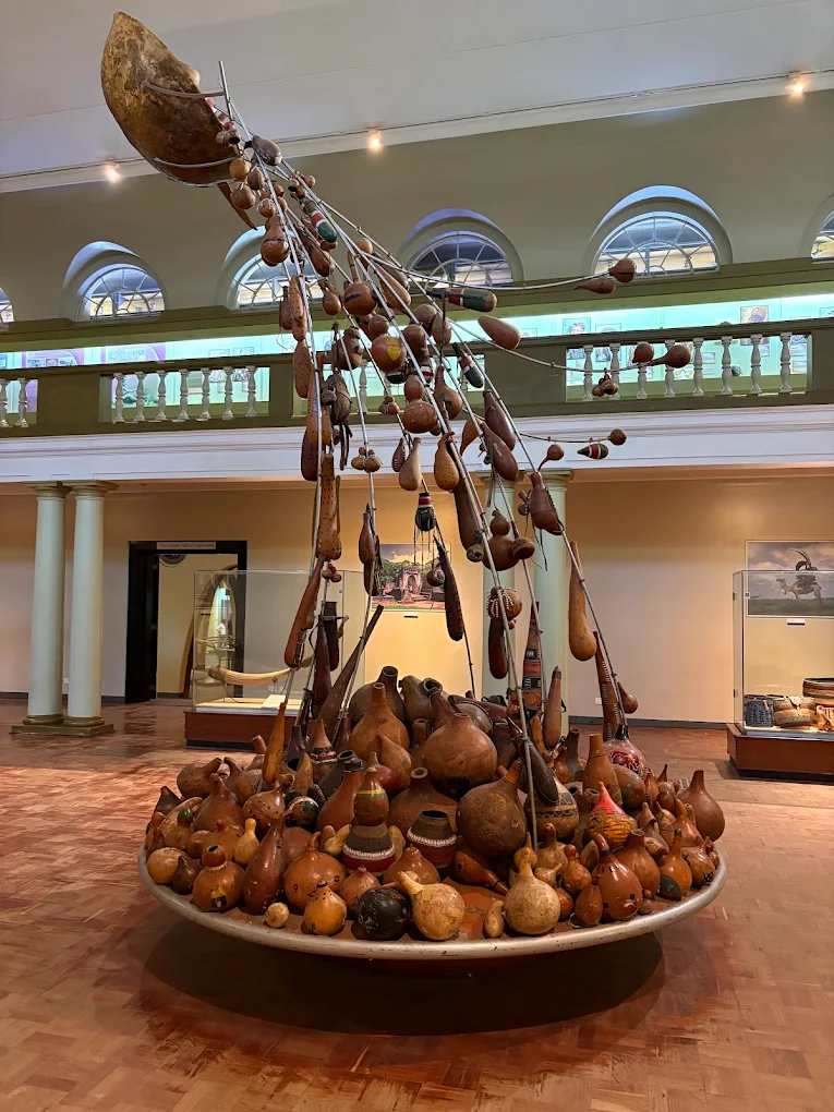 The Bird Gallery at Nairobi National Museum features a detailed display of indigenous Kenyan bird species.