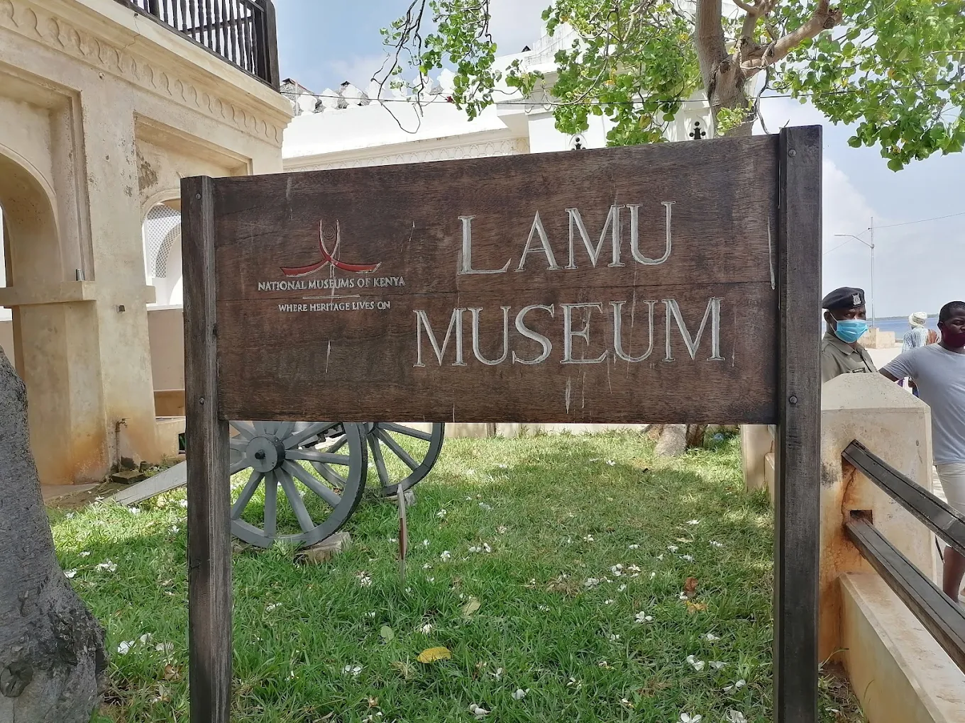 Lamu Museum in Lamu Old Town preserving the cultural heritage and traditions of the Swahili Coast